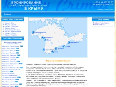 Санатории, пансионаты, отели Крыма