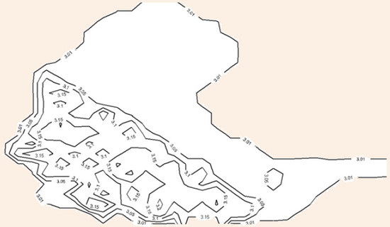 Карта рекреаційного потенціалу Карпатського регіону в січні