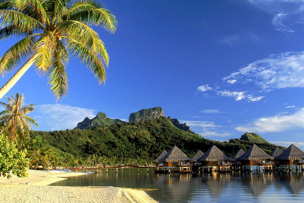 Остров Бора-Бора - настоящий рай для туриста