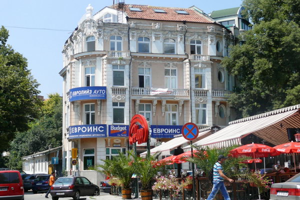 Варна. исторические здания в центре города
