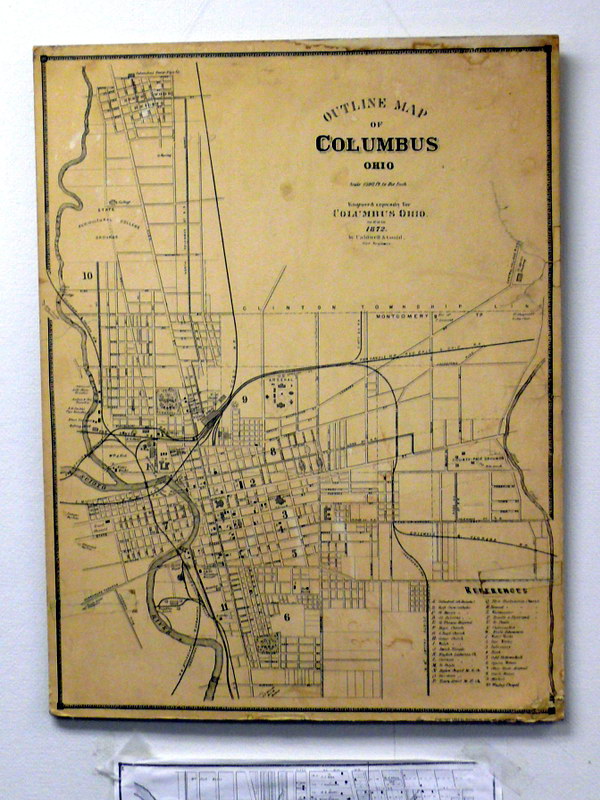 Карта г. Коламбуса, Отдел по охране исторического наследия
