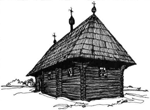 Миколаївська церква 1774 р. з с. Драчинці Кіцманського р-ну