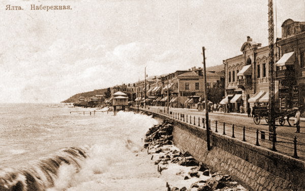 Пляж в Симеизе в XIX веке