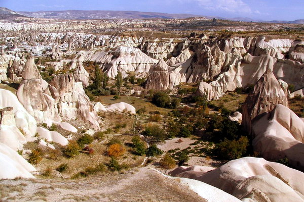 Каппадокия - скальный пейзаж