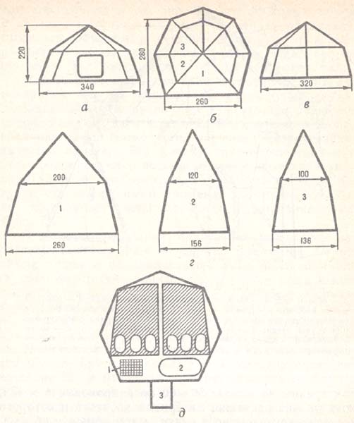 Семигранный шатер