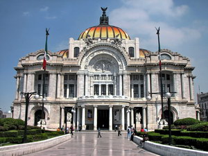 Мехико, дворец искусств