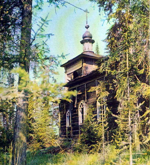 Святой остров. Церковь Александра Свирского. 1855 г.
